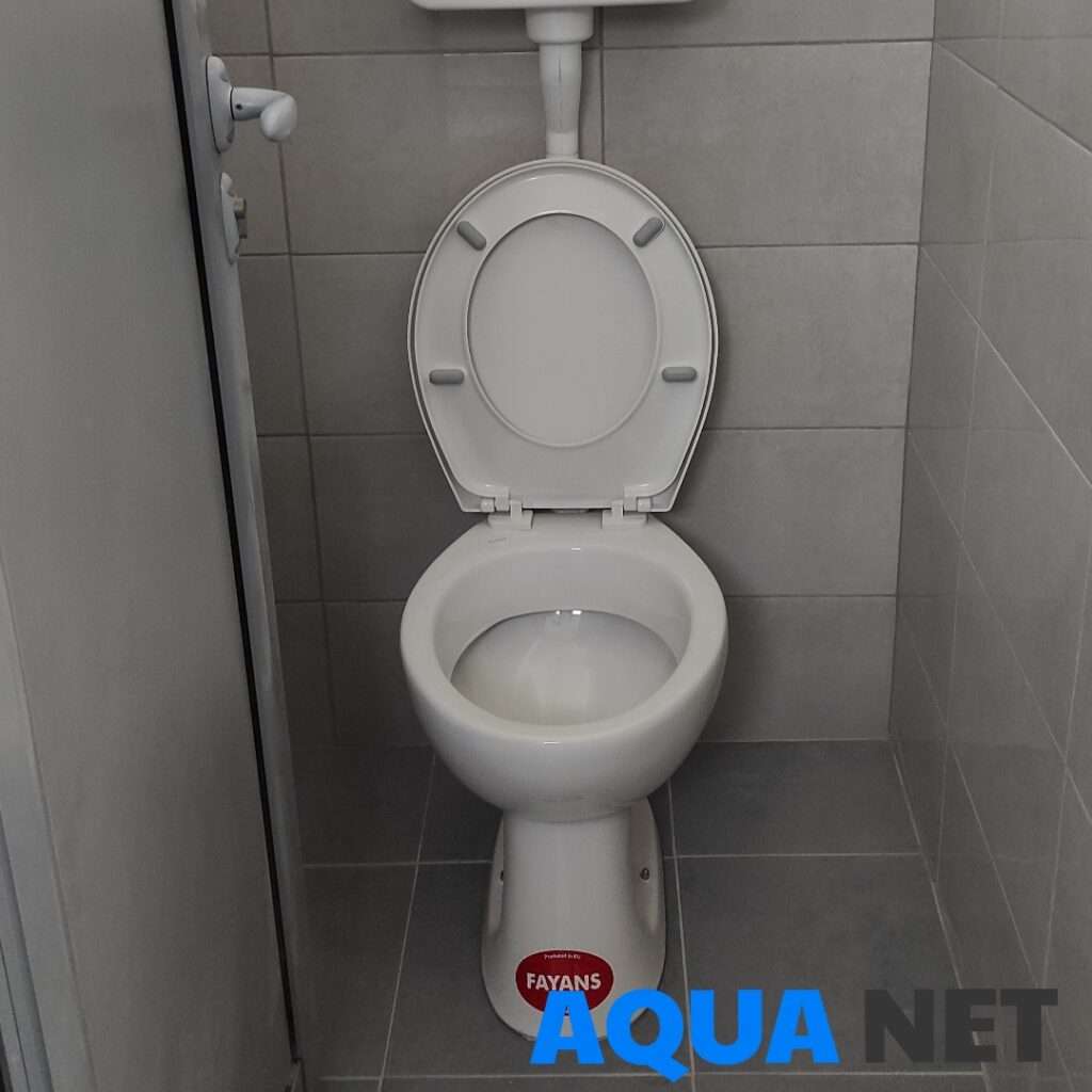 Slika urađenog toaleta