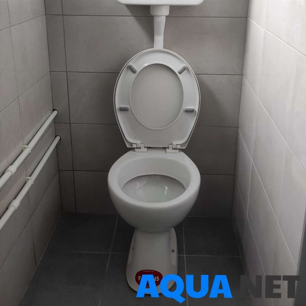 Slika urađenog toaleta